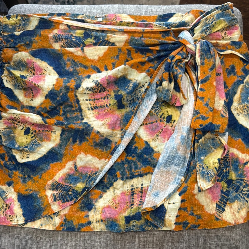 Free People Multicolor Abstract Skirt